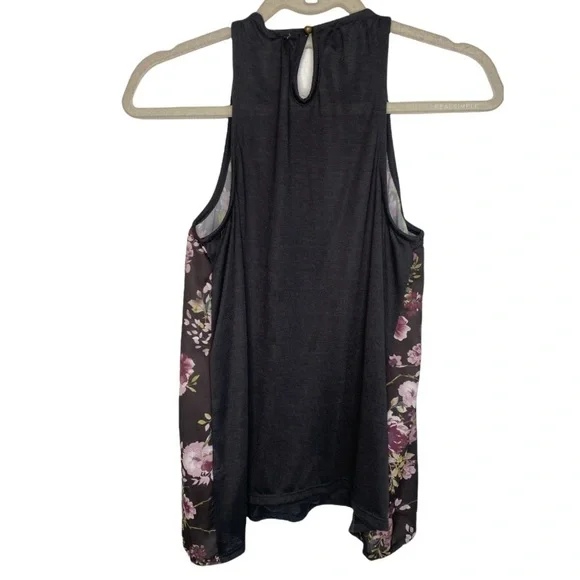 ANTHROPOLOGIE Hint of Mint Pattern Block Lace Sleeveless Blouse Size  Medium - Picture 5 of 5